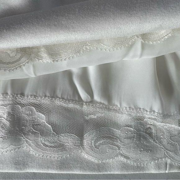 Trina Turk Ivory White Knit Cocktail Sheath Dress Faceted Beaded Neckline 4 NWT - Picture 10 of 15